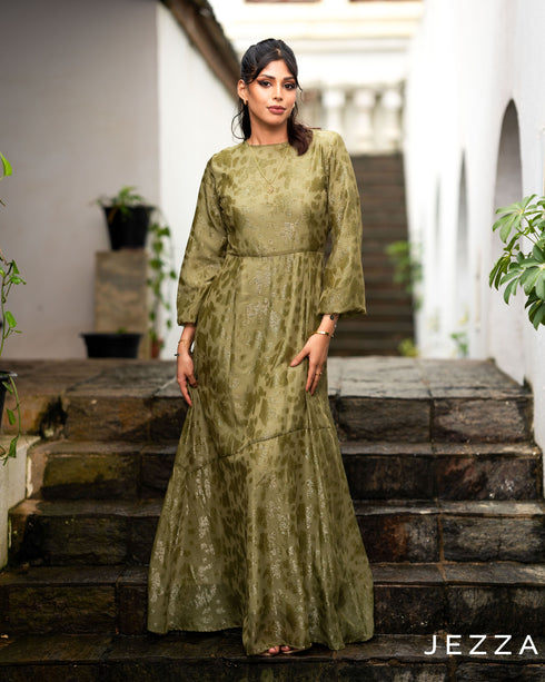 Brocade Georgette Dress 62662